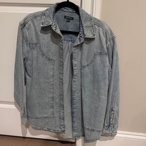 Wild Fable Oversized Jean Jacket - Size Small